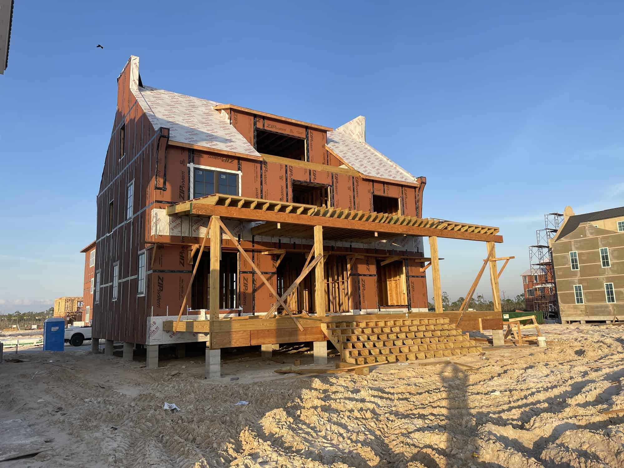 Rear View of this 7-Bedroom,3768 Sq Ft Plan -168-1144