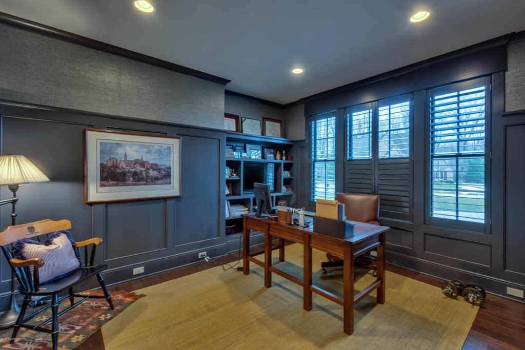 Home Office of this 4-Bedroom,4657 Sq Ft Plan -168-1146