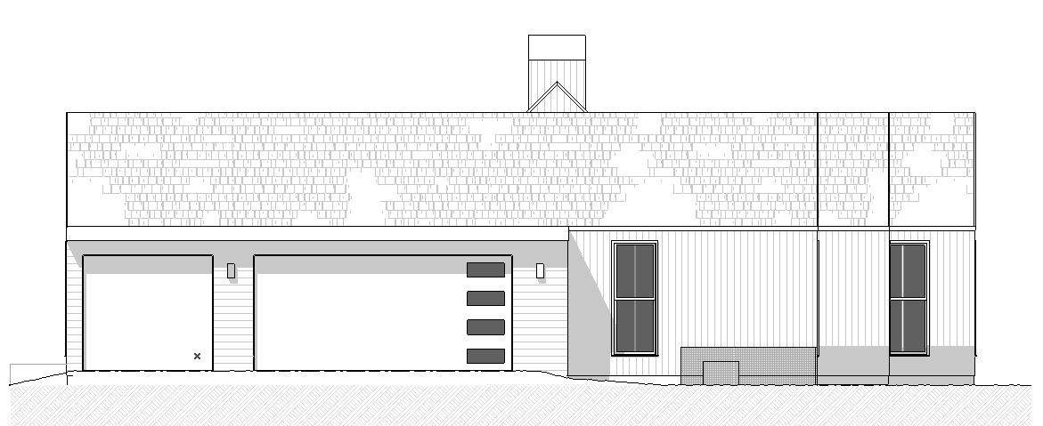 Home Plan Left Elevation of this 4-Bedroom,3551 Sq Ft Plan -168-1148