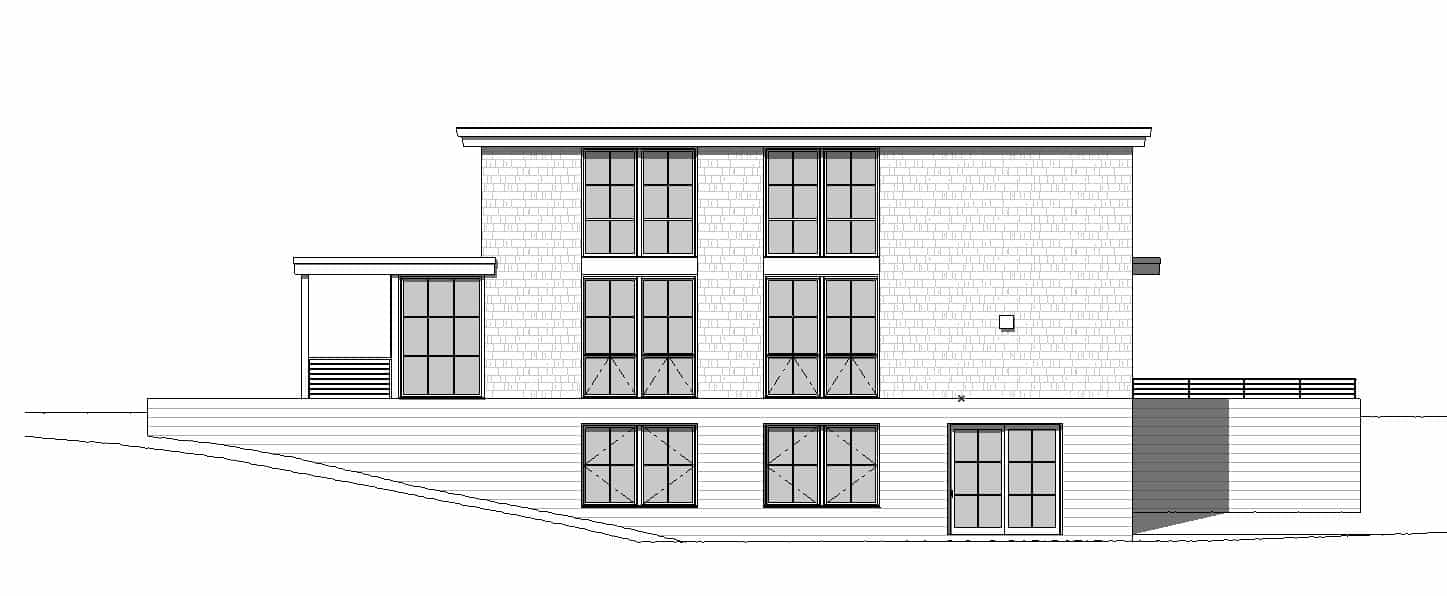Home Plan Right Elevation of this 3-Bedroom,2512 Sq Ft Plan -168-1149