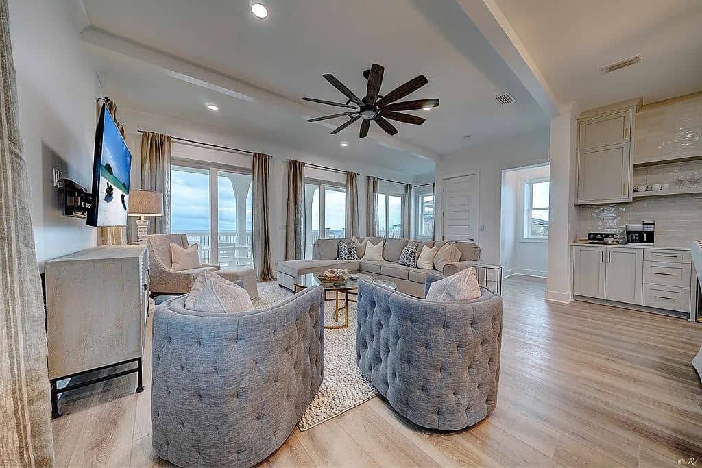 Living Room of this 5-Bedroom,3413 Sq Ft Plan -168-1152