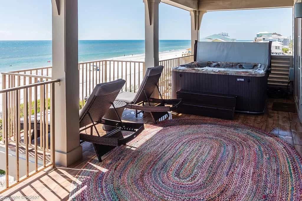 Grilling Porch of this 5-Bedroom,2447 Sq Ft Plan -168-1155
