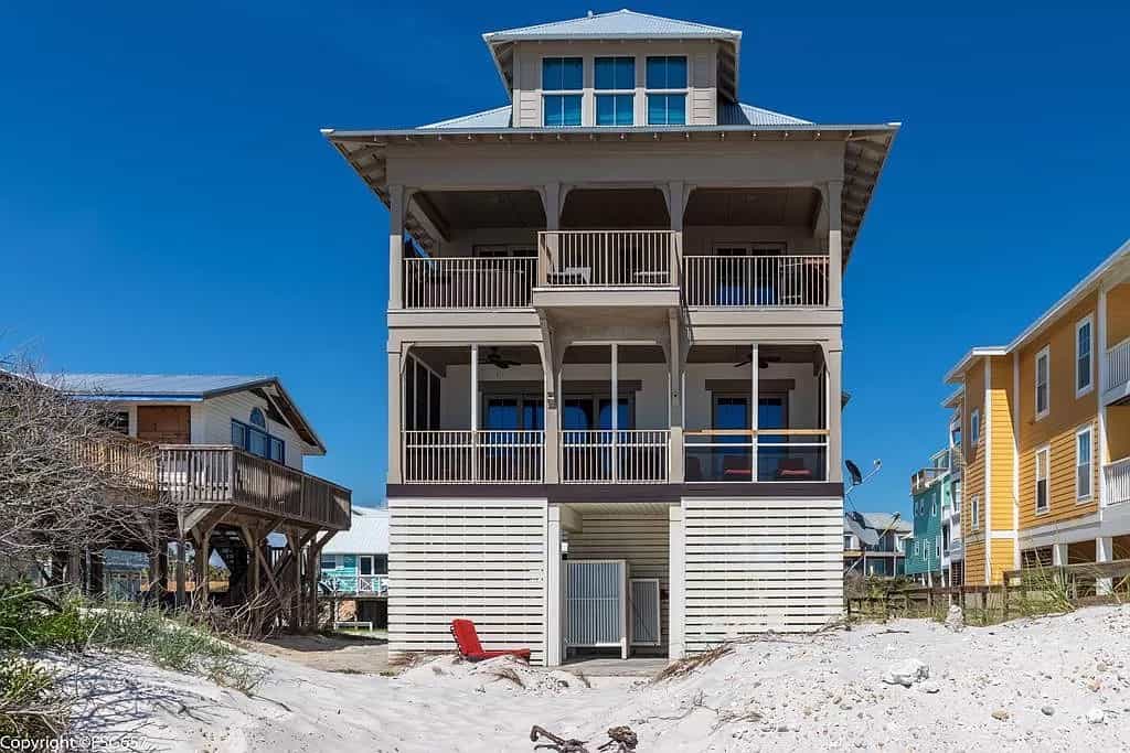 Rear View of this 5-Bedroom,2447 Sq Ft Plan -168-1155