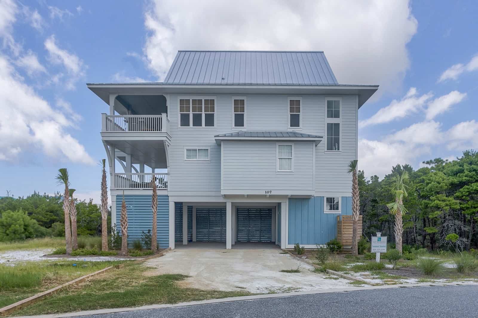 Rear View of this 4-Bedroom,2593 Sq Ft Plan -168-1165