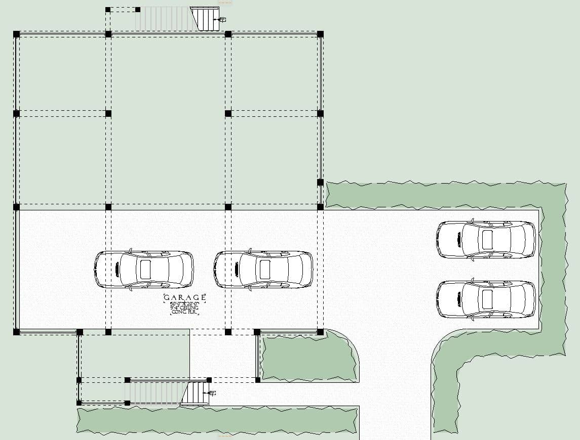Basement of Coastal Plan #168-1169