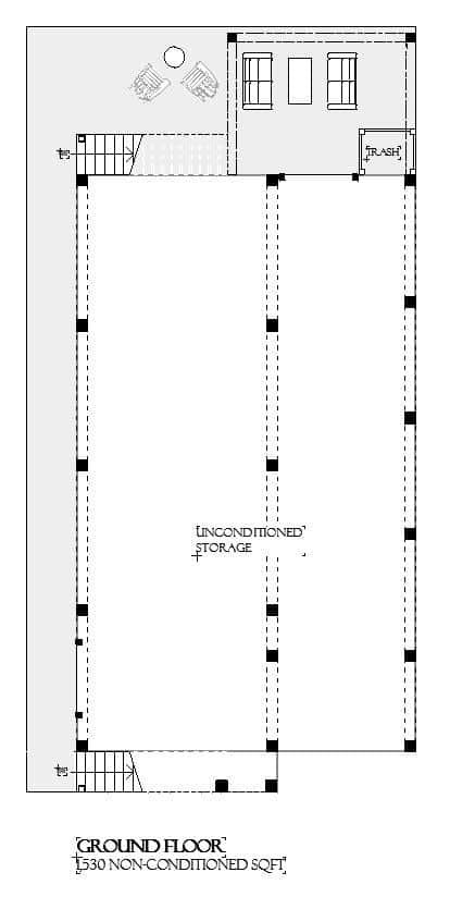 Basement of Coastal Plan #168-1173