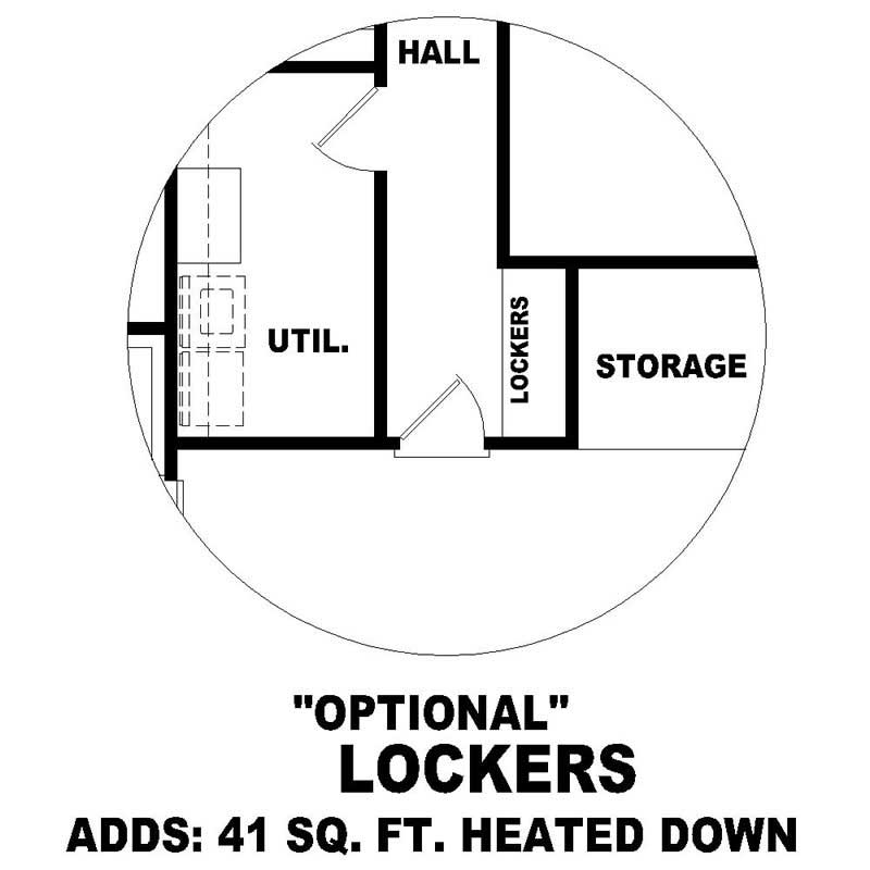 Storage and Closets of this 5-Bedroom, 3896 Sq Ft Plan - 170-1542