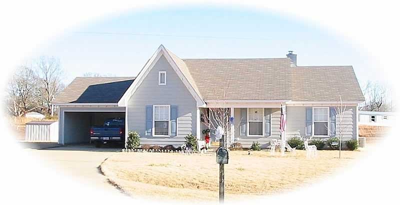 Front view of Small House Plans home (ThePlanCollection: House Plan #170-2413)