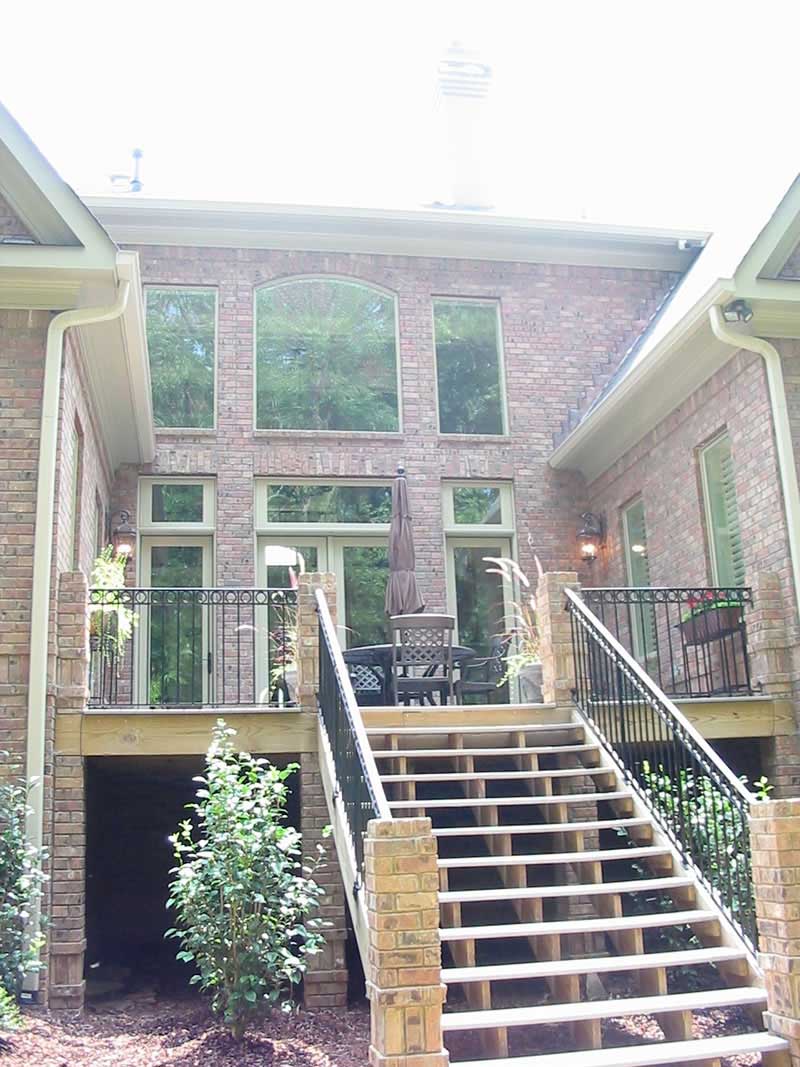 BACK PATIO AND STAIRS of this 4-Bedroom,4522 Sq Ft Plan -4522