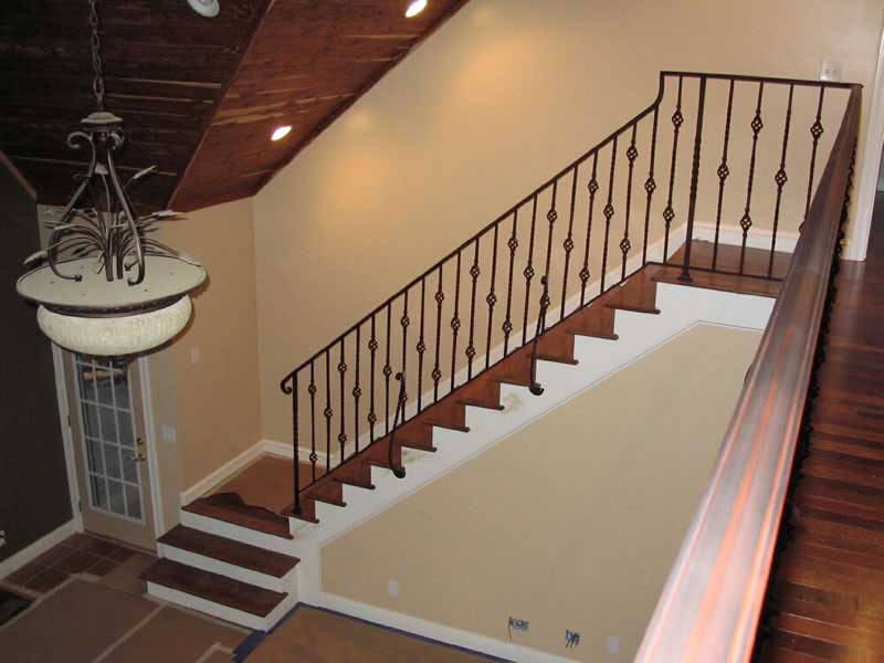 UPSTAIRS VIEW OF UNFINISHED STAIRS AREA of this 2-Bedroom,1851 Sq Ft Plan -1851