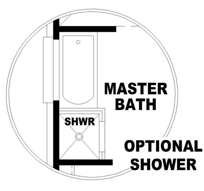 Master Bathroom of this 2-Bedroom, 1448 Sq Ft Plan - 170-2954