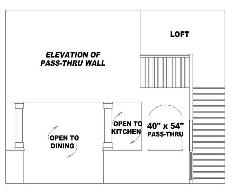 Loft of this 4-Bedroom, 1799 Sq Ft Plan - 170-2990
