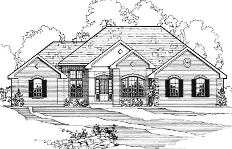 Main image for house plan # 3186