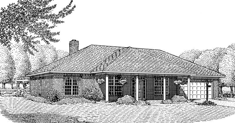 Main image for house plan # 3676