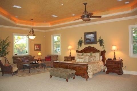 Master Bedroom of this 4-Bedroom,3763 Sq Ft Plan -3763