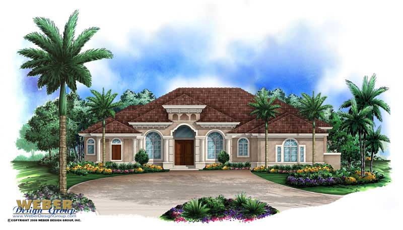 Color Rendering of this house plan