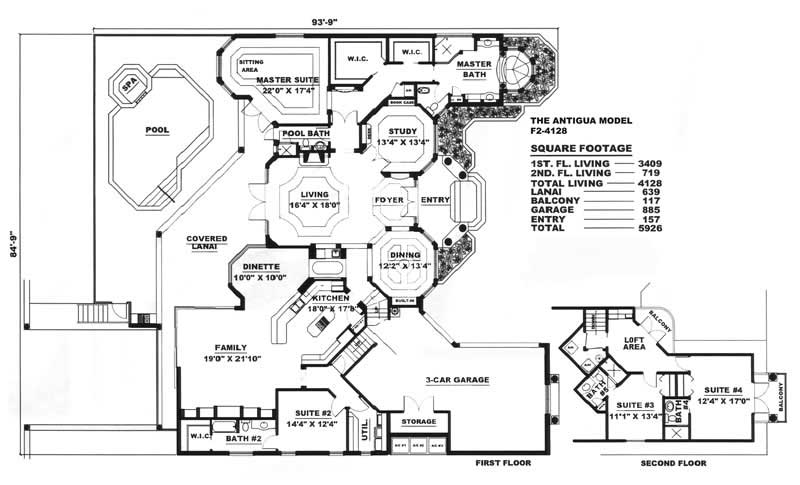 of this 4-Bedroom, 4128 Sq Ft Plan - 175-1047