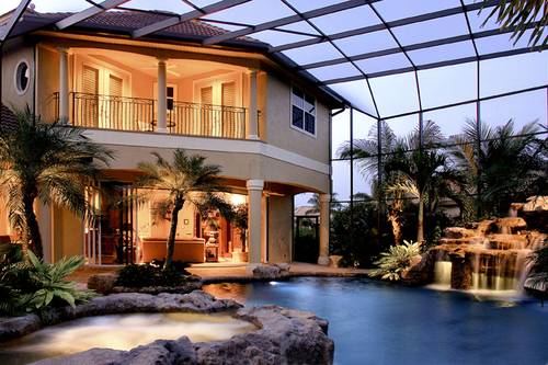 Pool of this 5-Bedroom,4403 Sq Ft Plan -4403