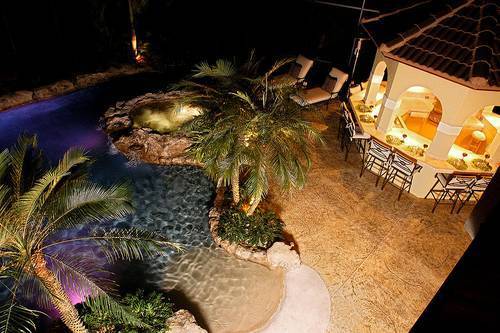 Pool of this 5-Bedroom, 4403 Sq Ft Plan - 175-1058