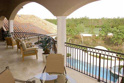 Balcony of this 5-Bedroom, 6780 Sq Ft Plan - 175-1073
