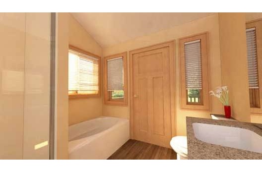 Master Bath of this 3-Bedroom,1412 Sq Ft Plan -1412