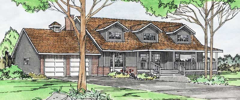 Main image for house plan # 13066