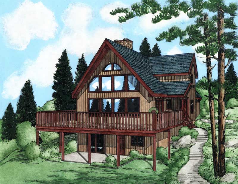 Main image for house plan # 13068