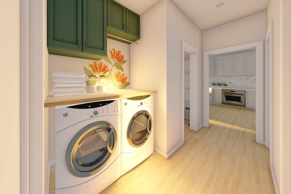 Mudroom of this 2-Bedroom,928 Sq Ft Plan -177-1057