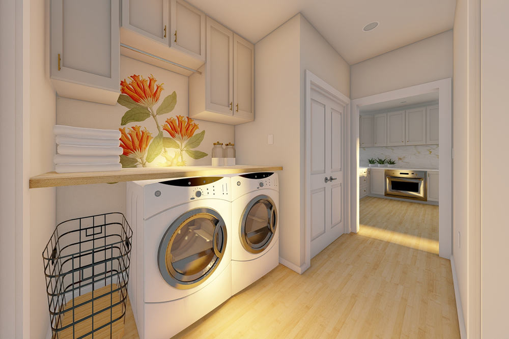 Mudroom of this 2-Bedroom,988 Sq Ft Plan -177-1058