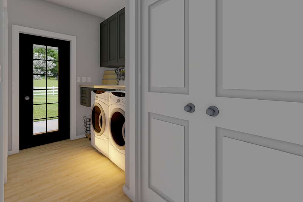Mudroom of this 2-Bedroom,1064 Sq Ft Plan -177-1059