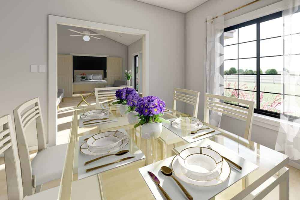 Recreation Room of this 2-Bedroom,1232 Sq Ft Plan -177-1060