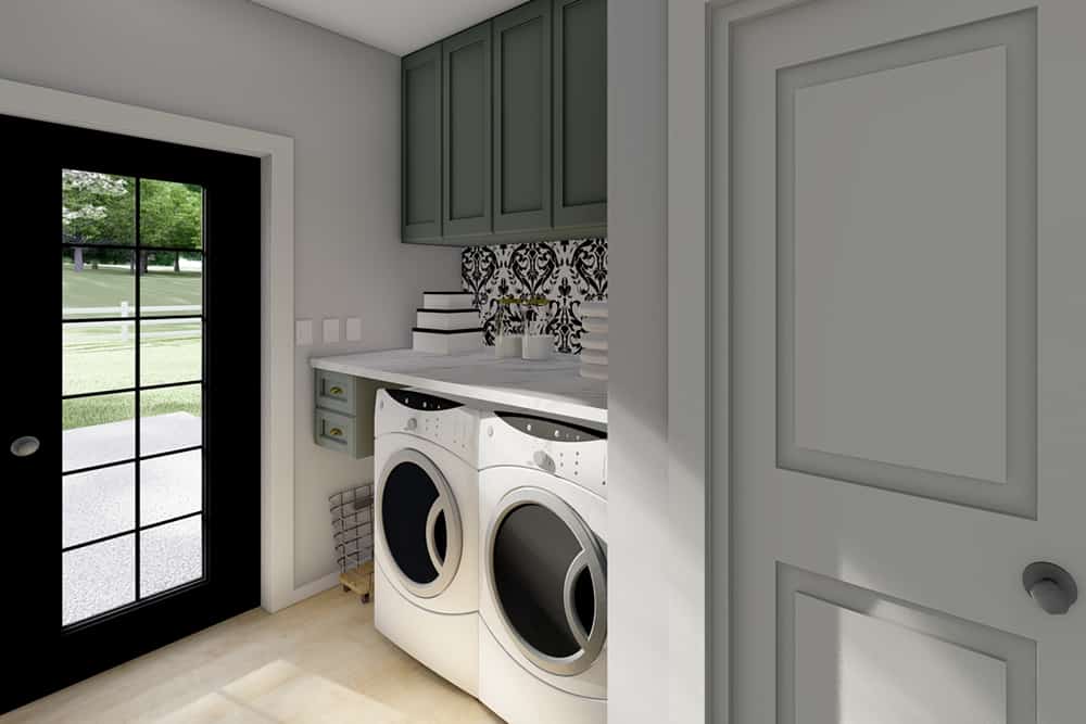 Mudroom of this 2-Bedroom,1232 Sq Ft Plan -177-1060