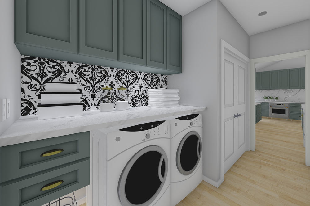 Mudroom of this 2-Bedroom,1232 Sq Ft Plan -177-1063