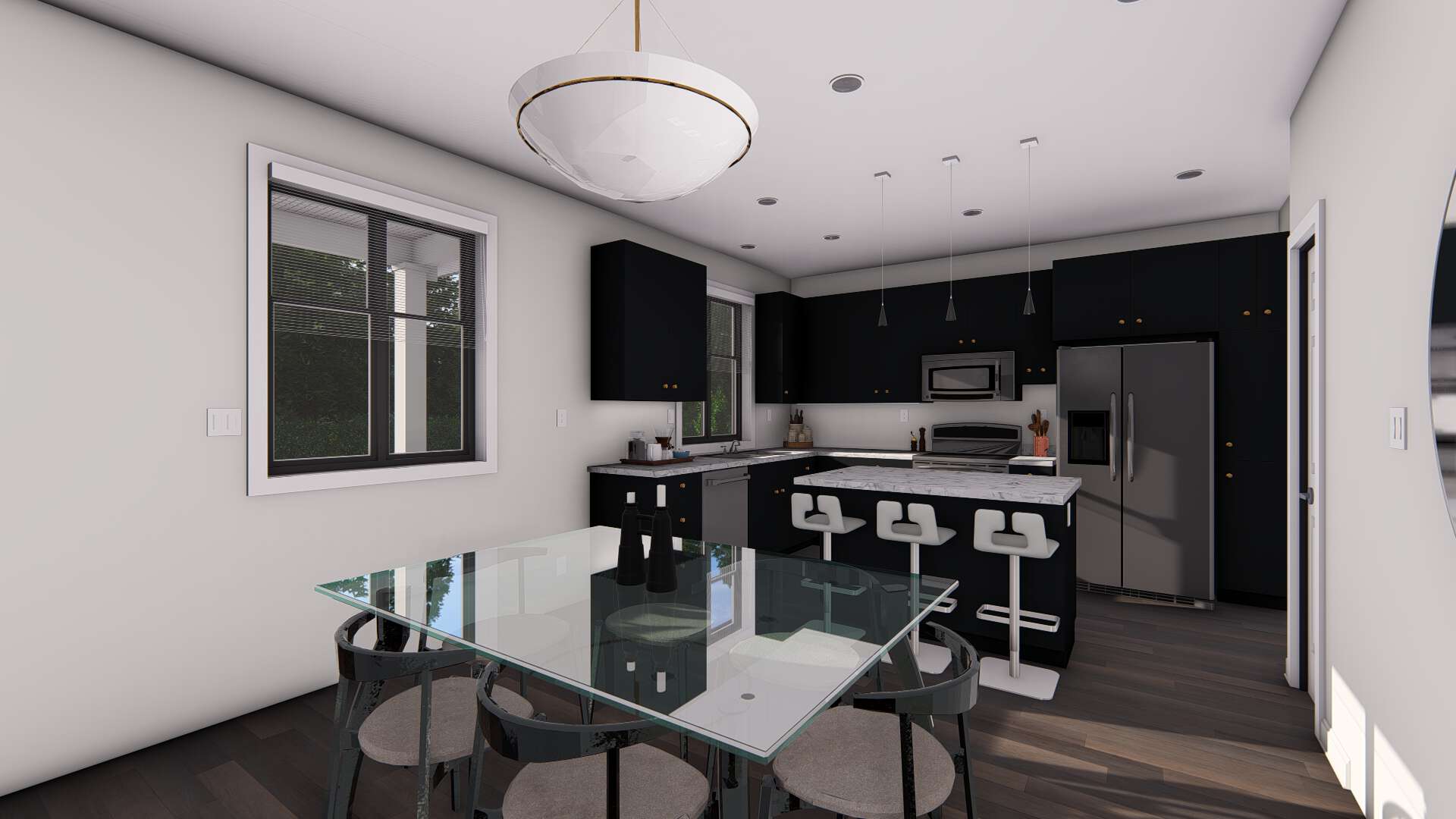 Kitchen of this 2-Bedroom,936 Sq Ft Plan -177-1066