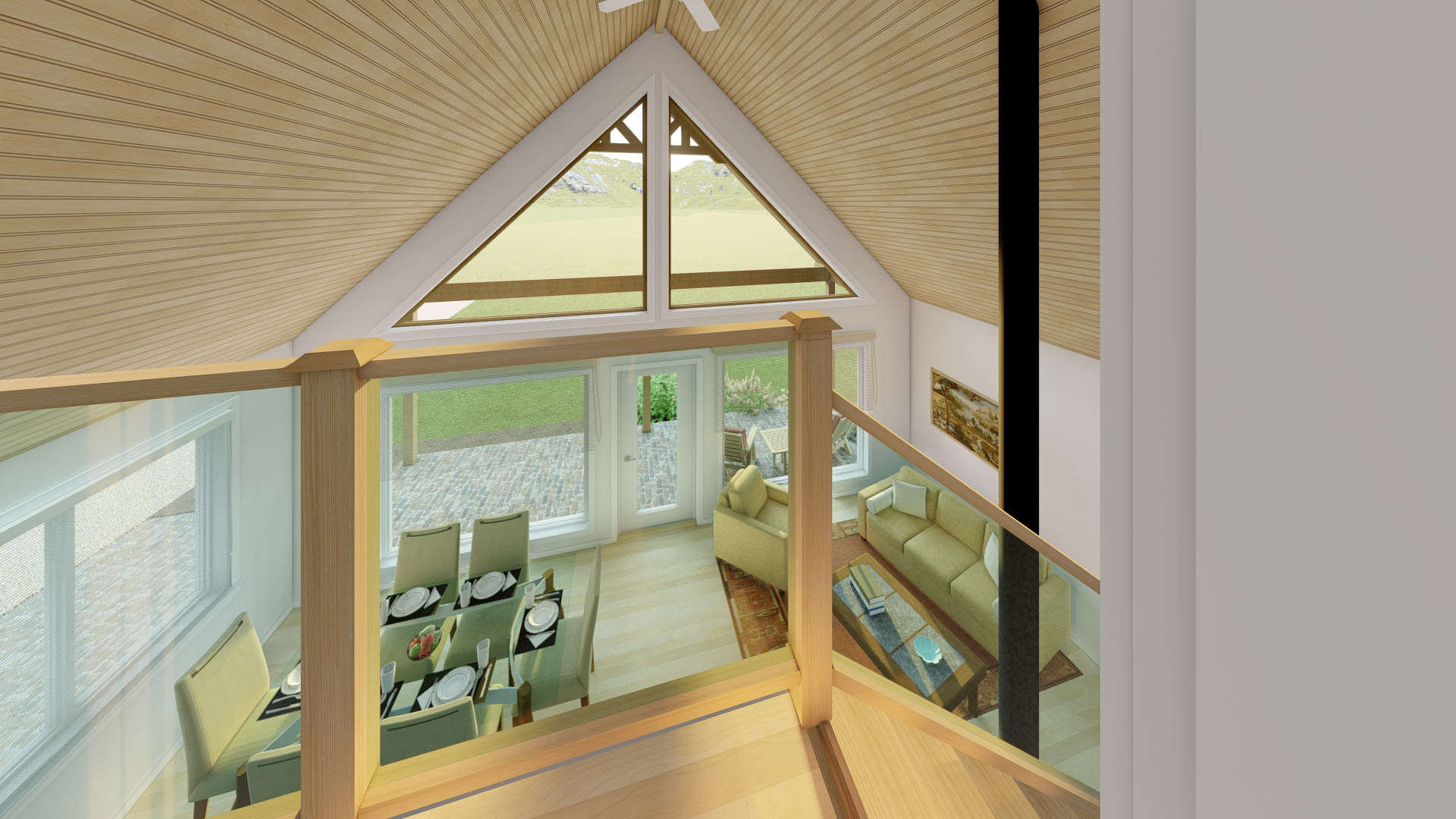 Bonus Room of this 2-Bedroom,1252 Sq Ft Plan -177-1067