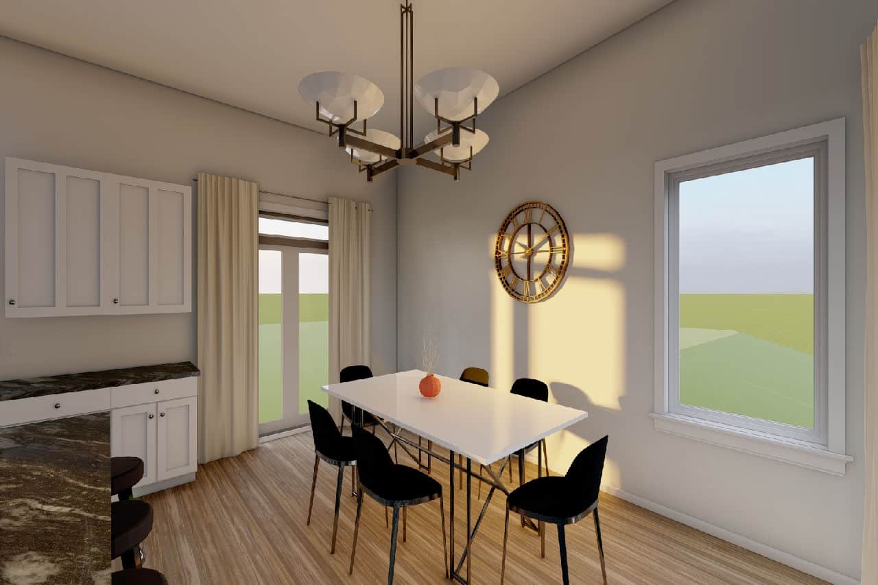 Dining Room of this 3-Bedroom,2816 Sq Ft Plan -177-1071