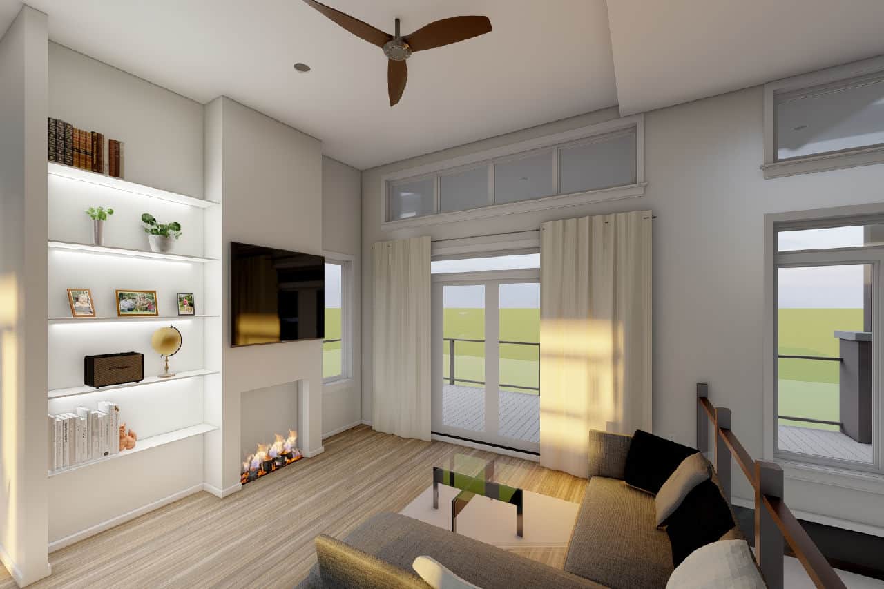 Great Room of this 3-Bedroom,2816 Sq Ft Plan -177-1071