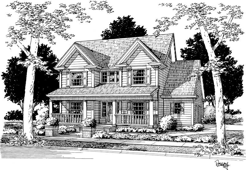 Main image for house plan # 5387