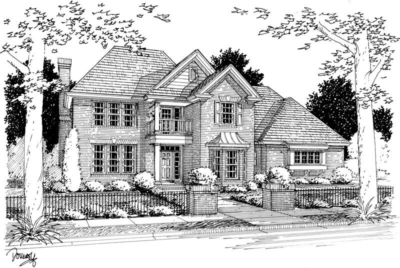 Main image for house plan # 5412