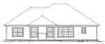 Home Plan Rear Elevation of this 2-Bedroom,1394 Sq Ft Plan -178-1047