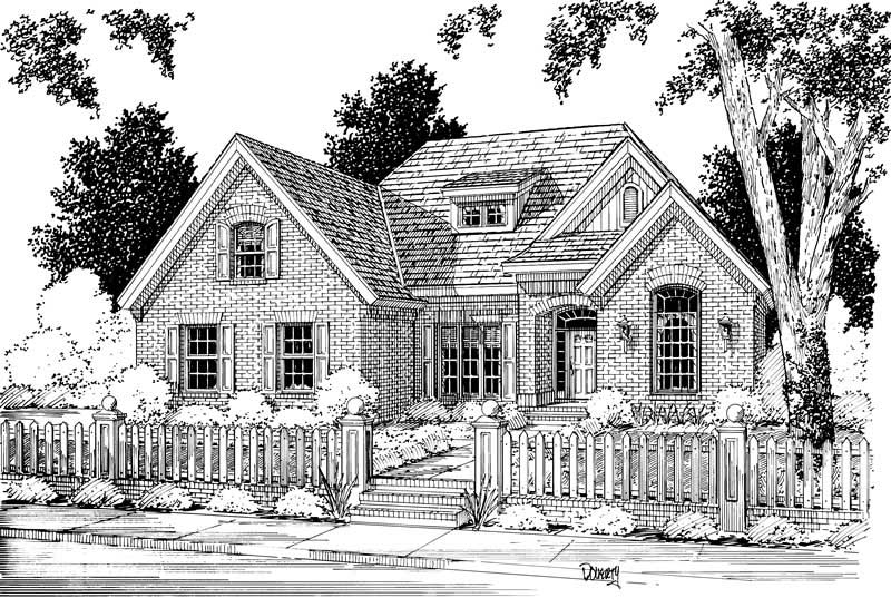 Front View of this 4-Bedroom, 2248 Sq Ft Plan - 178-1055