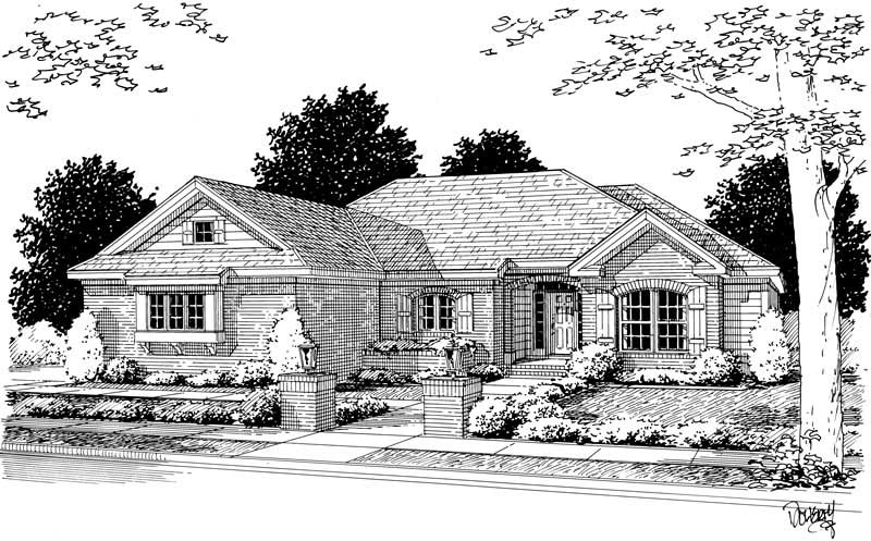 Main image for house plan # 5432