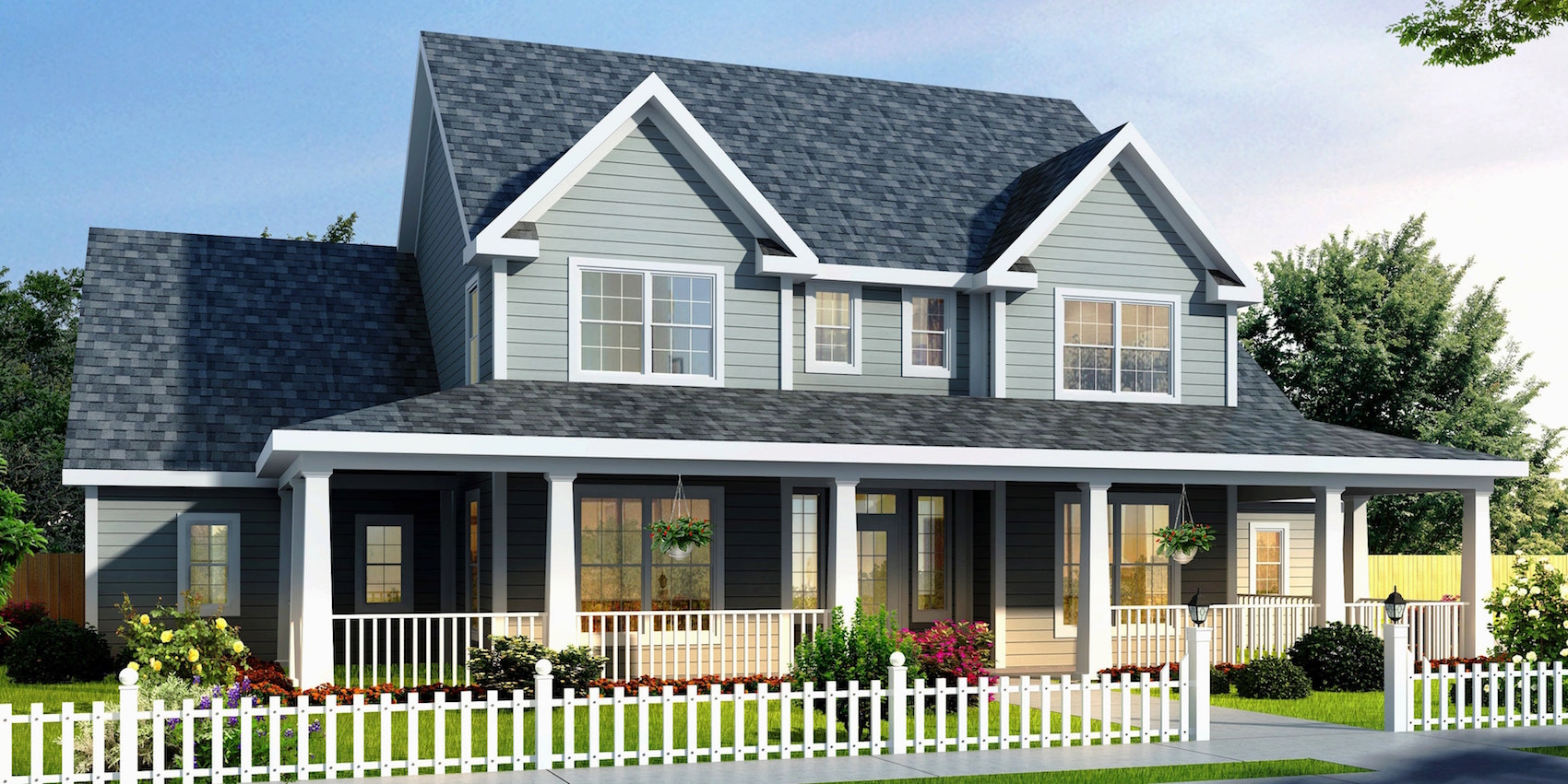 Front View of this 4-Bedroom, 1980 Sq Ft Plan - 178-1080