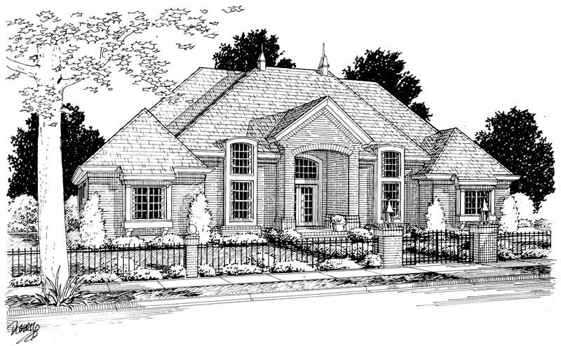 Main image for house plan # 5439