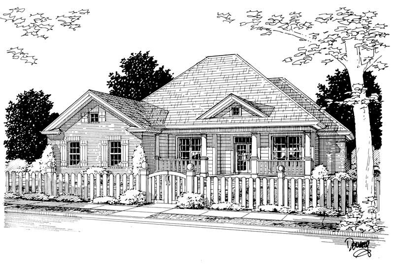 Main image for house plan # 5450