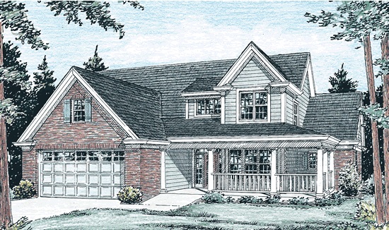 Main image for house plan # 5454