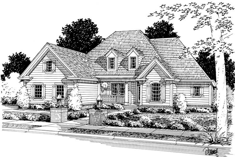 Main image for house plan # 5417