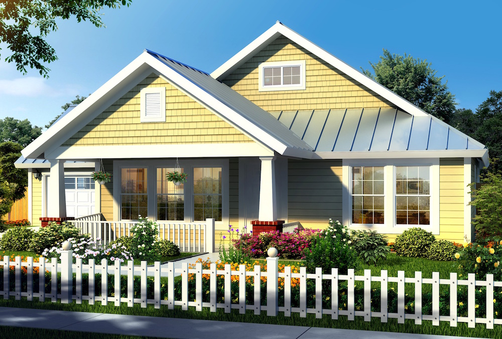 Country home (Plan #178-1175)