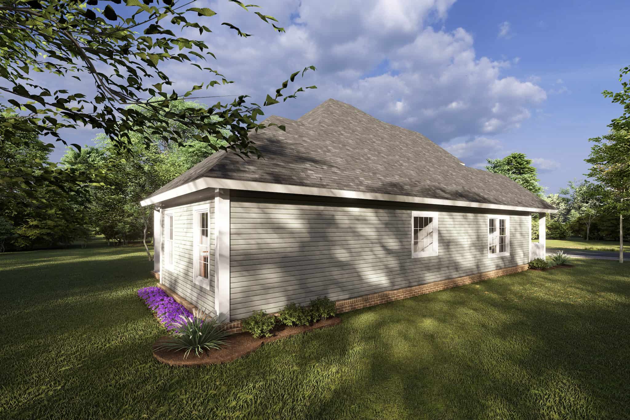 Left Side View of this 3-Bedroom,1860 Sq Ft Plan -178-1221