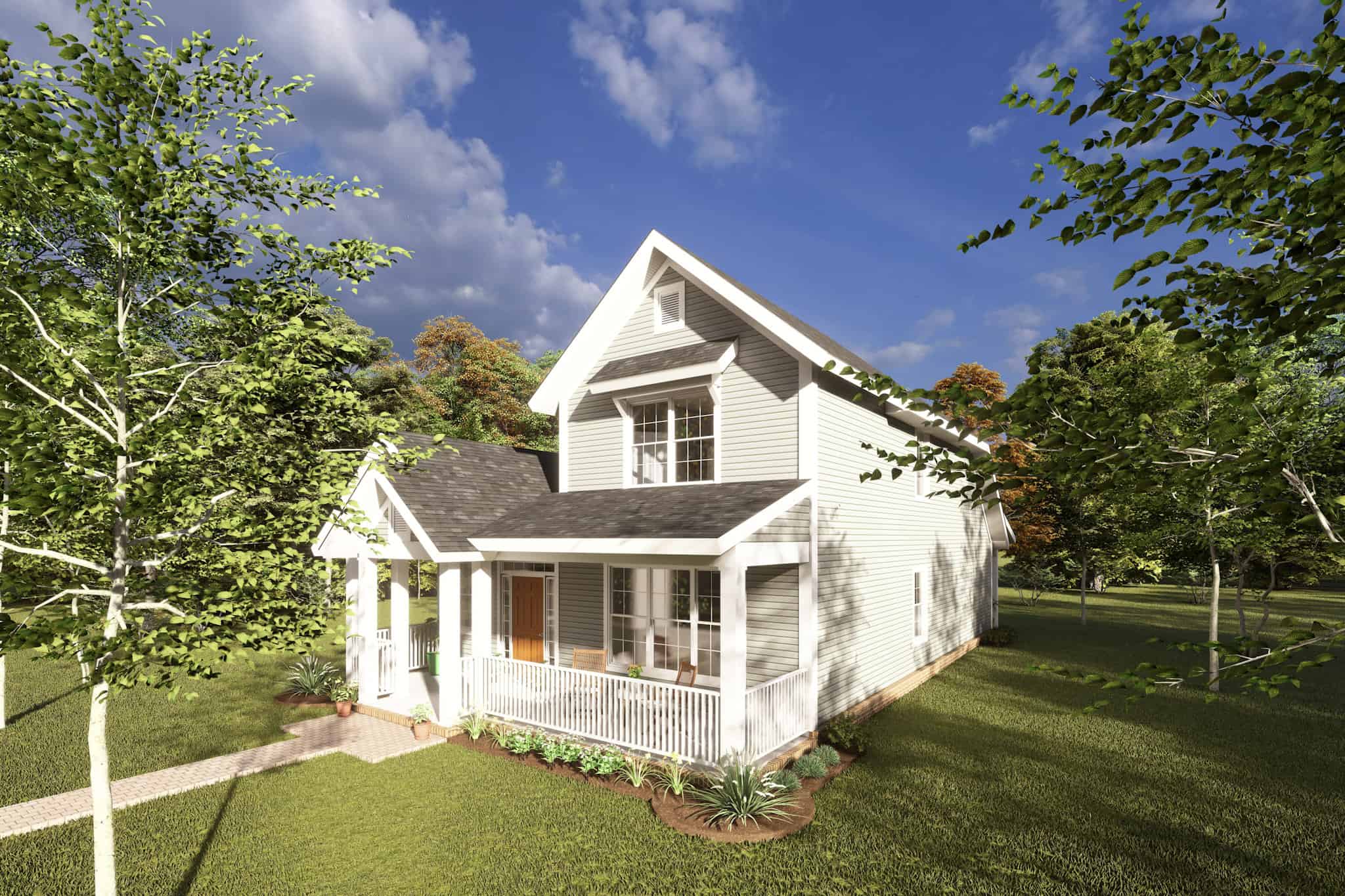Right Side View of this 3-Bedroom,1860 Sq Ft Plan -178-1221